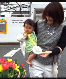 SHIPS | 花柄ワンピ 入園式にて♪(ロンパース)