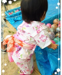 エリカランド | 帯は私が小さい時のん👘年代物♪(´ε｀ )(浴衣)