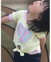 OLD NAVY | よく見たら、ミニーちゃんが透けて見えてる☻☻(Tシャツ/カットソー)
