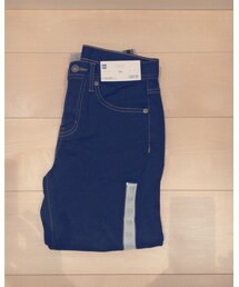 GU | デニムルック デーパードパンツ(デニムパンツ)