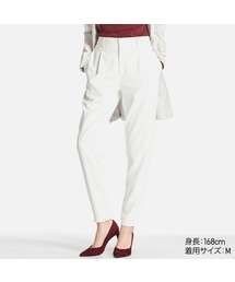 UNIQLO | ドレープジョガーパンツ（ストライプ・レングス68～70cm）＋EC(その他パンツ)