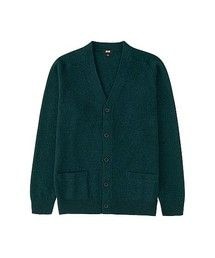 UNIQLO | MEN ラムVネックカーディガン（長袖）(ニット/セーター)