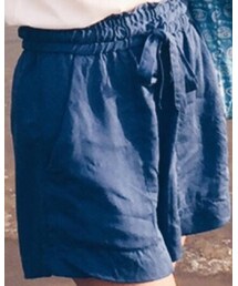 H&M | 非常有垂感的高腰短裤，穿起来很凉爽。(カーゴパンツ)