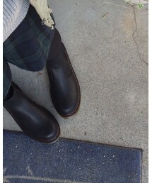 Kastane | 今年、買ったサイドコアブーツは、だいぶ迷ってちょっと奮発した♡笑 ずっと履けそうな感じでお気に入り♪(ブーツ)