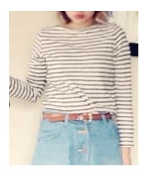 UNIQLO | ボーダートップス(Tシャツ/カットソー)