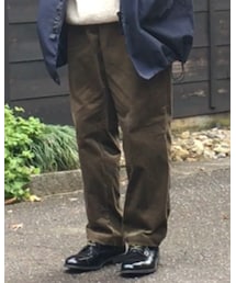 Betty Smith | 1 TUCK CORDUROY TROUSER ショップ別注(パンツ)