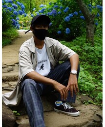 KANGOL | ∴WEGO/KANGOL 刺繍Tシャツ(Tシャツ/カットソー)