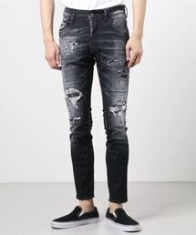 DSQUARED2 | PANTS 5 POCKETS /SKATER JEAN /BLACK RIPPED WASH /0202(デニムパンツ)