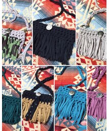 フリンジポシェット⭐️ | Instagram→memi.handmadeにて本日販売します🙇(その他)