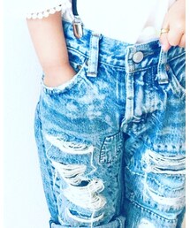DENIM DUNGAREE | デニムパンツ