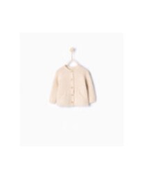 ZARA | ポケット付きニットカーディガン(カーディガン/ボレロ)