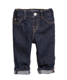 H&M | Straight Jeans - ダークデニムブルー(デニムパンツ)