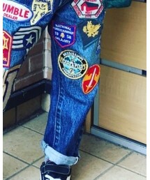 DENIM DUNGAREE | デニムパンツ