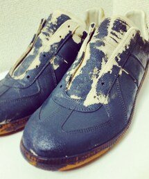 MARTIN MARGIELA | maison martin margiela22 ペンキスニーカー(スニーカー)