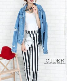 Cider | デニムジャケット