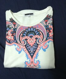 H:CONNECT | 圖騰七分袖(Tシャツ/カットソー)