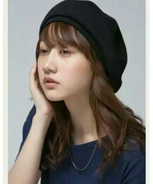 HOLLYWOOD RANCH MARKET | コットンリネンベレー(ハンチング/ベレー帽)