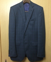 THE SUIT COMPANY | ダークネイビーチェックスーツ(セットアップ)