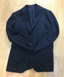 THE SUIT COMPANY | ホームスパン カラーネップジャケット(スーツジャケット)