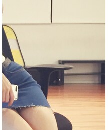 A land | デニムスカート