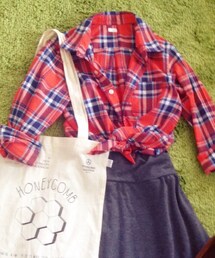 GU | チェックシャツ(シャツ/ブラウス)