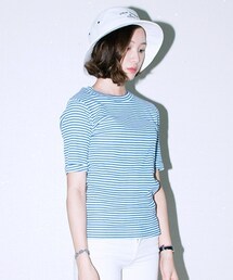틈 | 마린 스트라이프 티셔츠(Tシャツ/カットソー)
