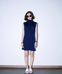 틈 | 골지 홀터 원피스(ワンピース)