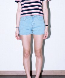 틈 | 칩 데님 쇼츠(デニムパンツ)