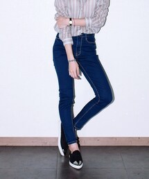 틈 | 페인팅 블루진(デニムパンツ)