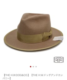 THE H.W.DOG&CO | ハット