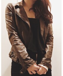 ZARA | ライダースジャケット