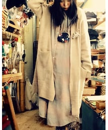 no brand | シャツワンピース