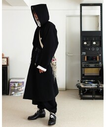SUNSEA | sunsea  W-face Wool JEDI Coat Black  ¥90000＋tax(その他アウター)