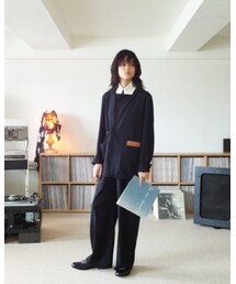 SUNSEA | sunsea SNM-Blue-TEKETEKE Pants ¥36,000+tax(スラックス)