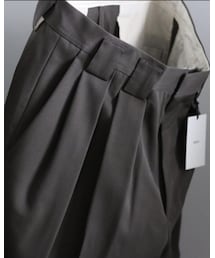stein | stein 20SS  DOUBLE WIDE TROUSERS ¥39600(スラックス)