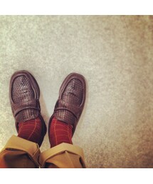 厚底ローファー(その他シューズ)