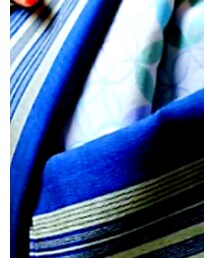 自作の半襟:朝顔柄 | 和装小物