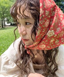 スカーフアレンジ♥️ | ヘアアクセサリー