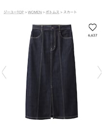 GU | デニムスカート
