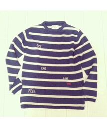 PORTER CLASSIC | PC HANDWORK Wool Knit Crew Neck
(ニット/セーター)