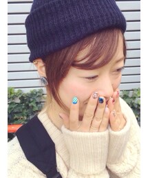 木の宝石ピアス(ピアス（両耳用）)