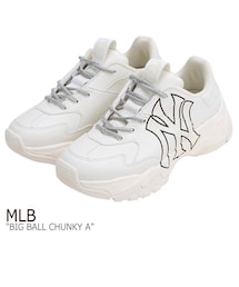 MLB | M L B sneakers MLB men gap Dis BIG BALL CHUNKY A big ball chunkey A WHITE white NEW YORK YANKEES New York Yankees (スニーカー)