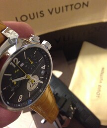 LOUIS VUITTON | LOUIS VITTON CUPモデル。
限定生産商品。
誕生日に頂いたので値段不明。(アナログ腕時計)