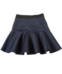 Lucky Chouette | Aqua Fabric Flare Skirt(スカート)