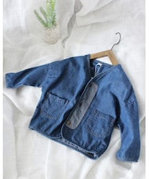 韓国子供服 | ノーカラージャケット