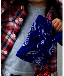 #バンダナでクラッチバック | クラッチバッグ