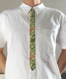 StilLas | Camo Fake Tie Shirt SS(シャツ/ブラウス)