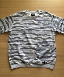 NEIGHBORHOOD | Damaged Sweat Shirt SS / Tiger Camo(スウェット)