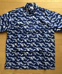 RUM REGGAE | Shark Camo Shirt SS(シャツ/ブラウス)