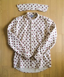 WHO'S WHO gallery | カラー付きバンドカラー？ウールシャツ(シャツ/ブラウス)